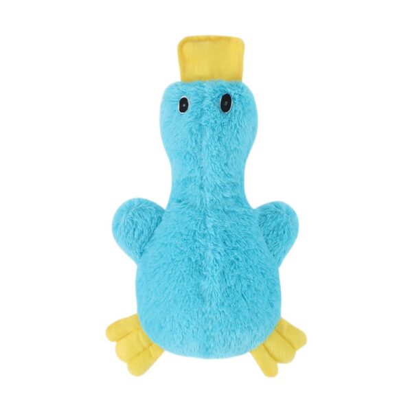 Cute Duck Plush Toy With Squeaker Dog Chew Toy - Image 3